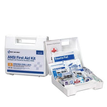 Load image into Gallery viewer, First Aid Only Plastic First Aid Kit, ANSI 2015 Class A, 25 People, 89 Pieces