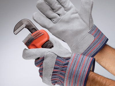 Leather Palm Gloves
