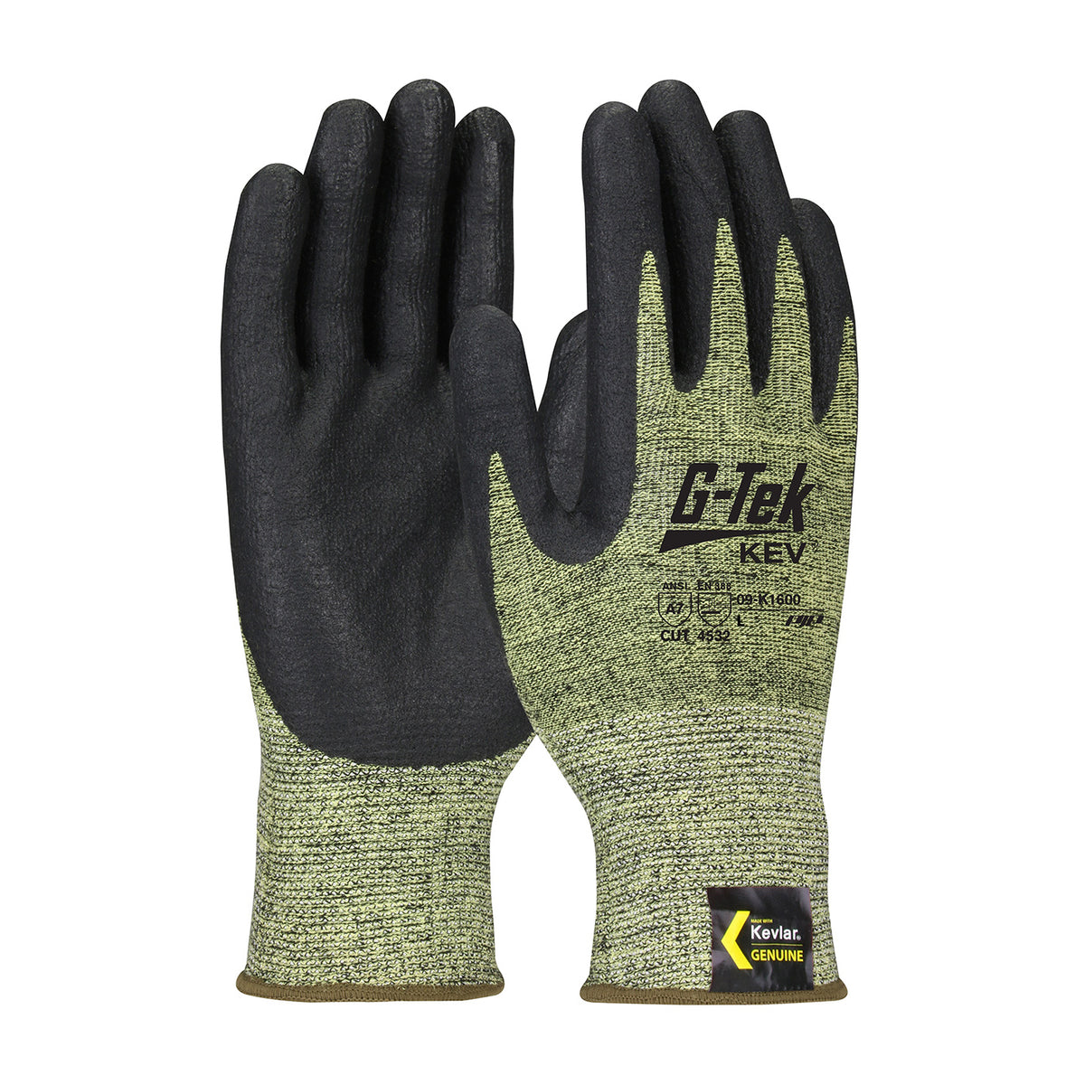 PIP Seamless Knit Kevlar® Blended Glove with Foam Nitrile Coating on Palm & Fingers