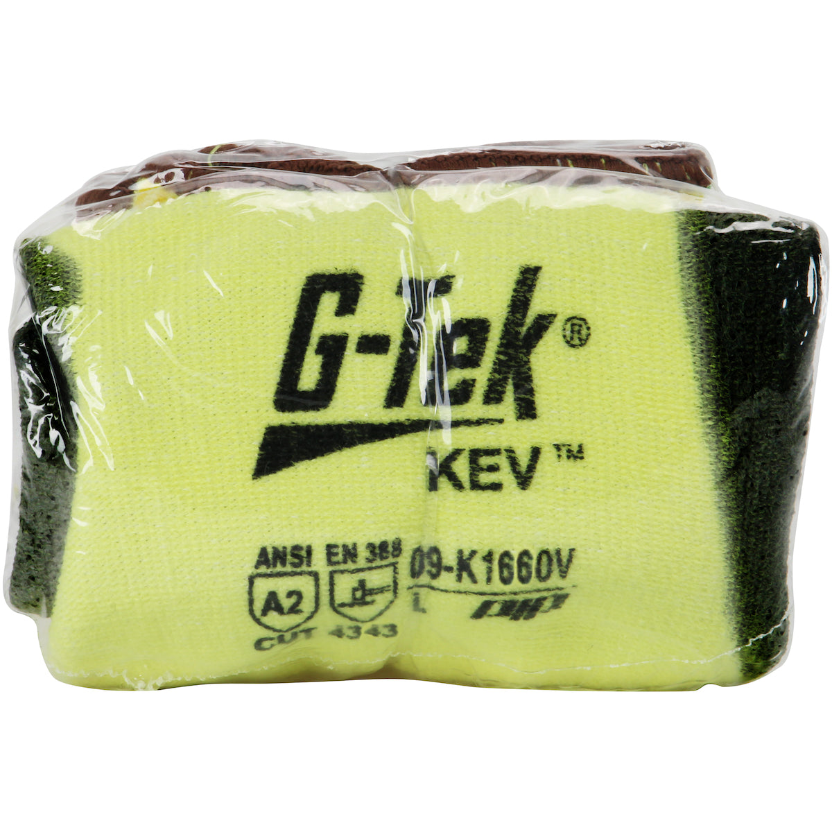 PIP Seamless Knit A2 Kevlar® Glove with Double-Dip Nitrile Coated MicroSurface Grip on Palm & Fingers - Vend-Ready
