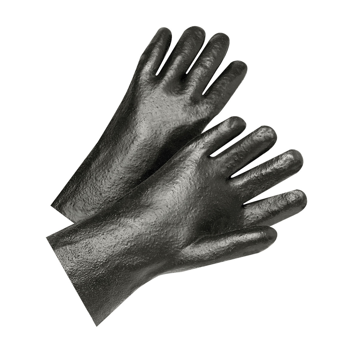 PIP PVC Dipped Glove with Interlock Liner and Semi-Rough Finish - 12" Length – L