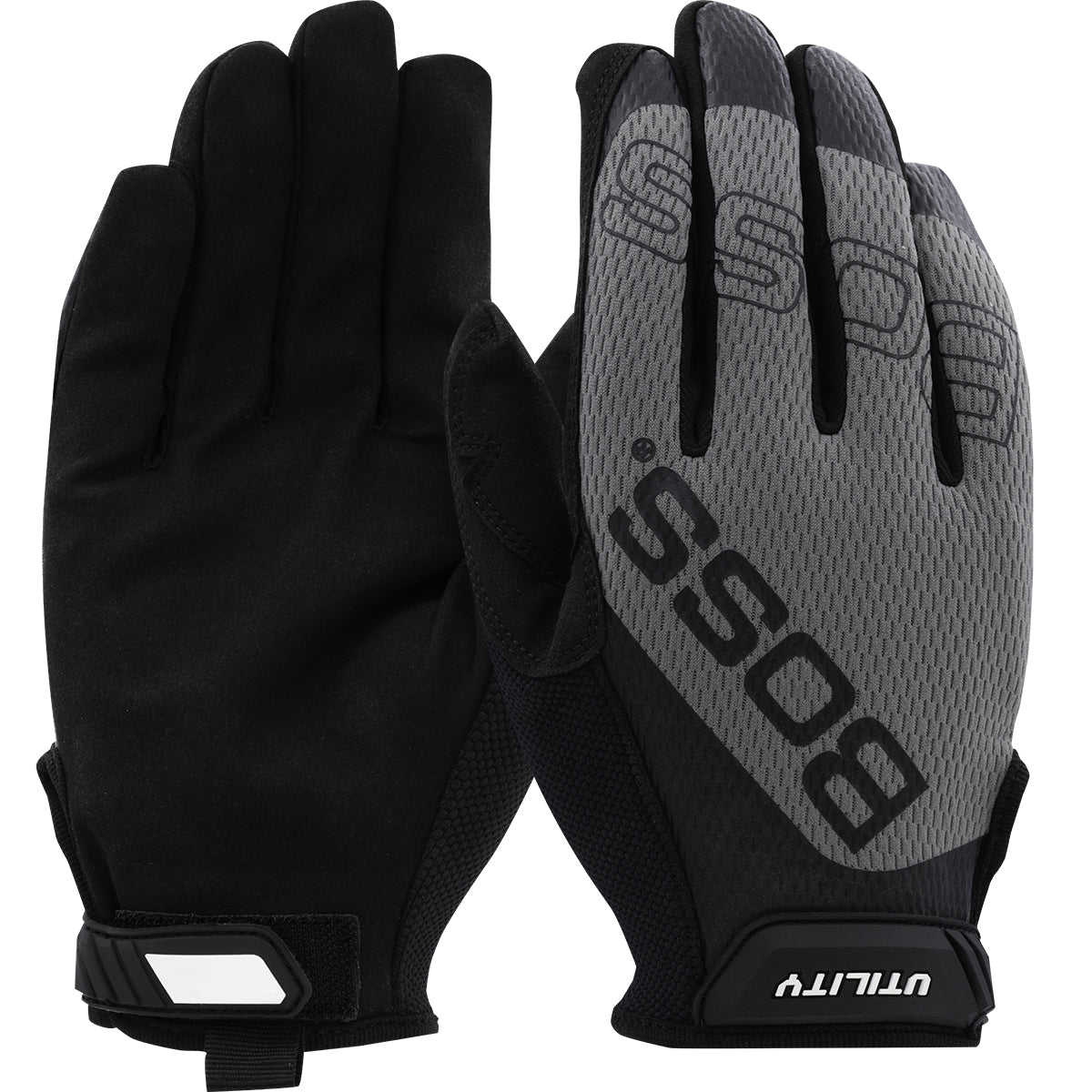 Boss Synthetic Microfiber Palm with Mesh Fabric Back