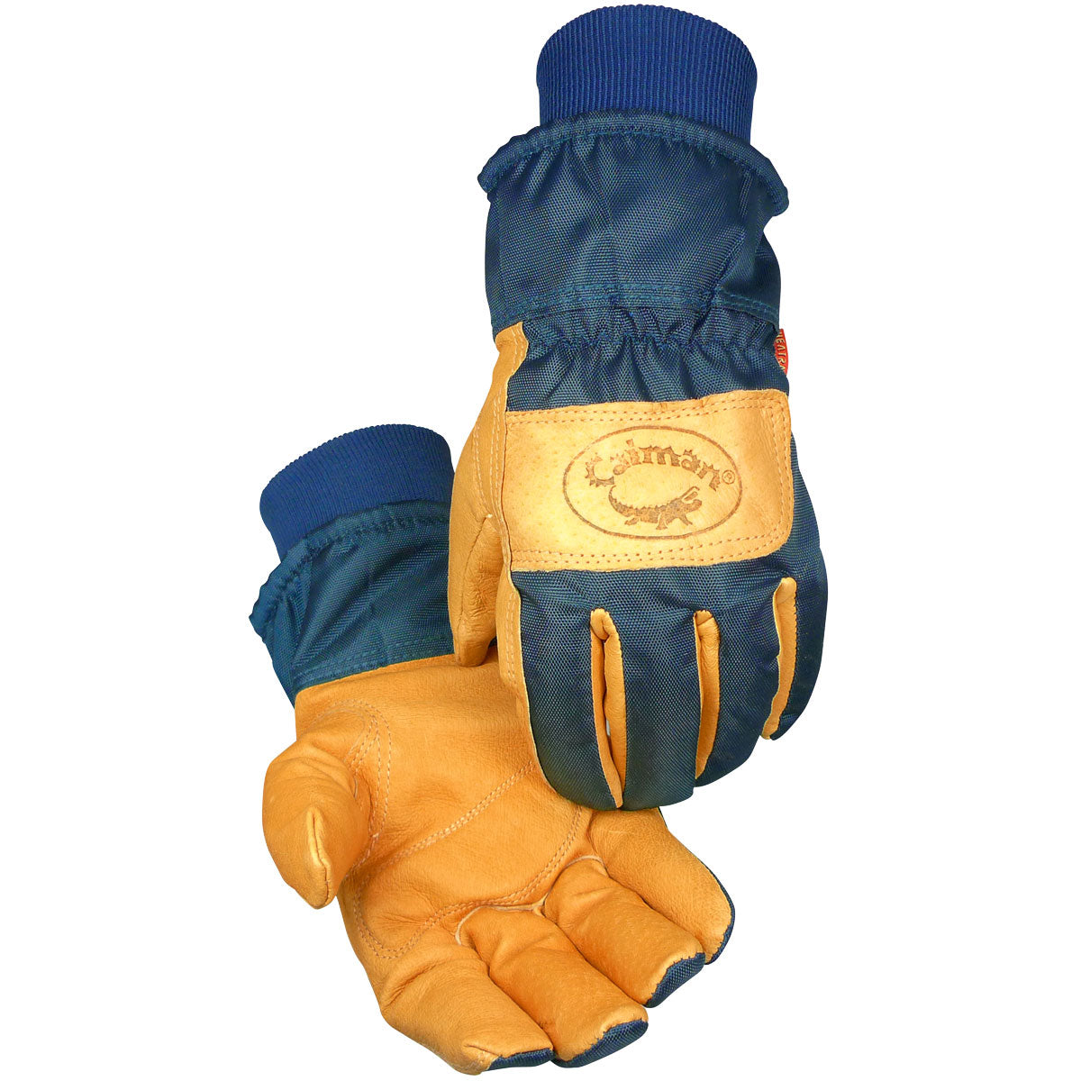 Caiman Pigskin Leather Palm Glove with Polyester Back and Heatrac® Insulation