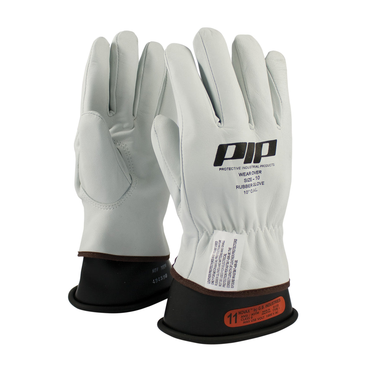 PIP Top Grain Goatskin Leather Protector for Novax® Gloves - Drivers Style