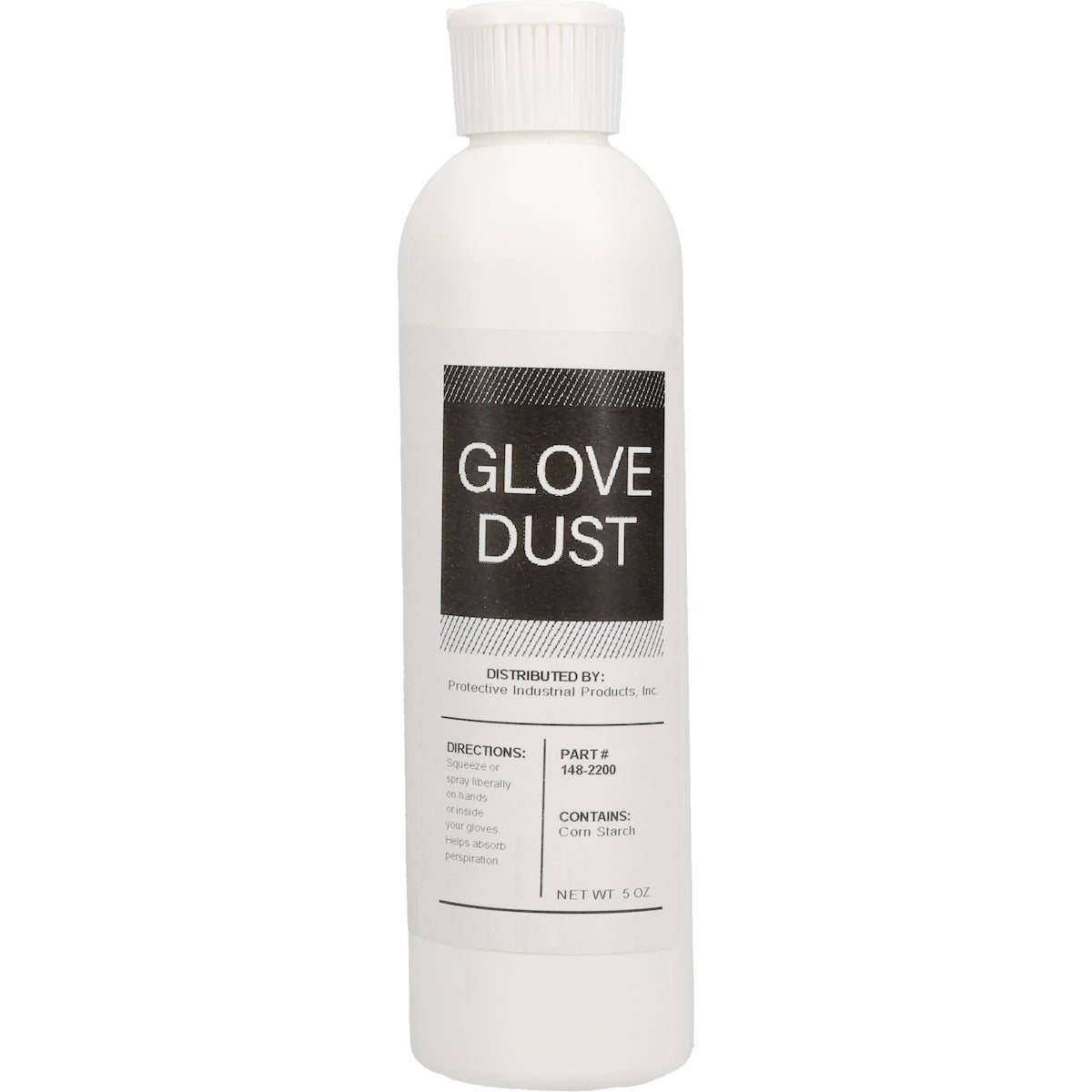 PIP Glove Powder for Rubber Insulating Gloves - 5oz. bottle