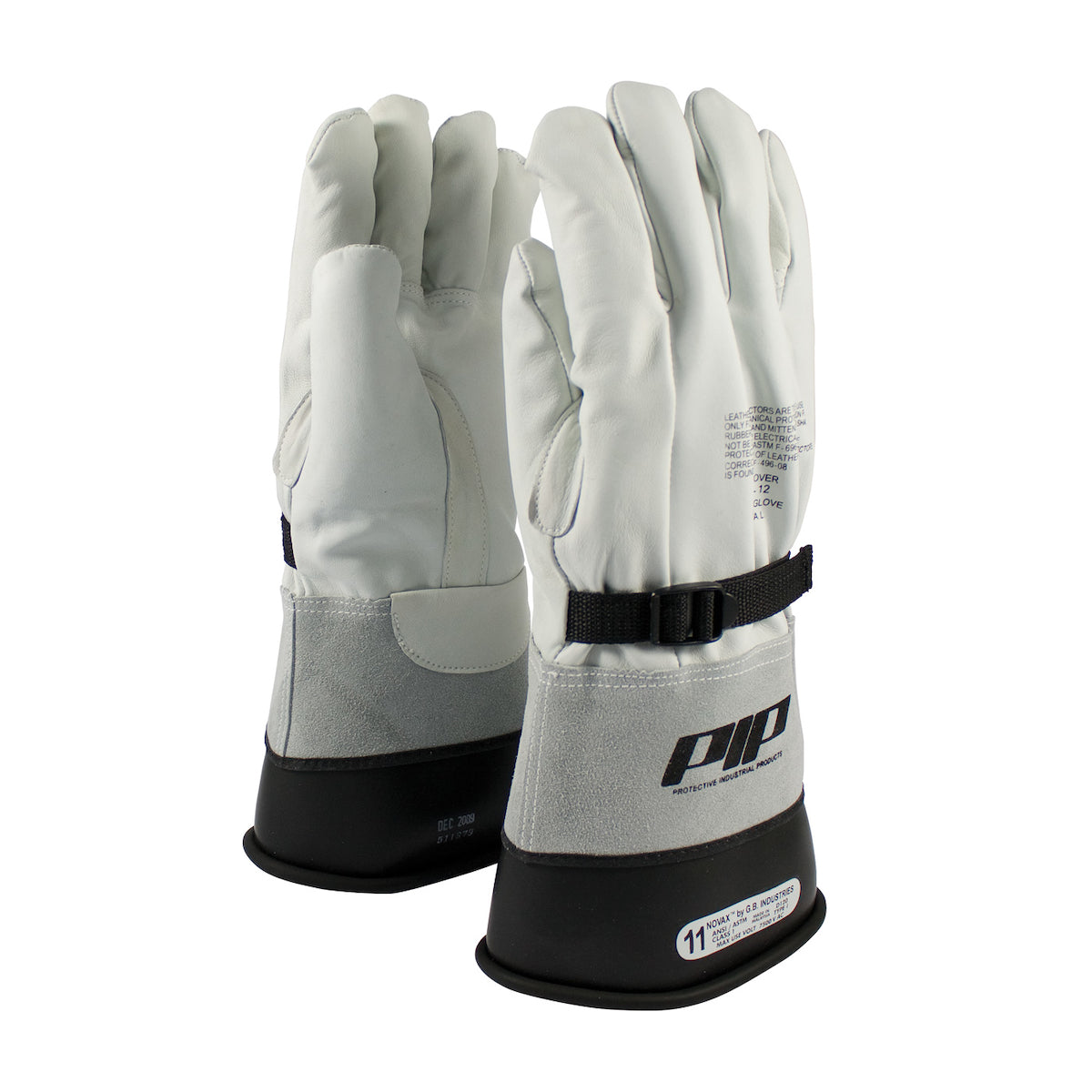 PIP Top Grain Goatskin Leather Protector for Novax® Gloves - Gauntlet Cuff