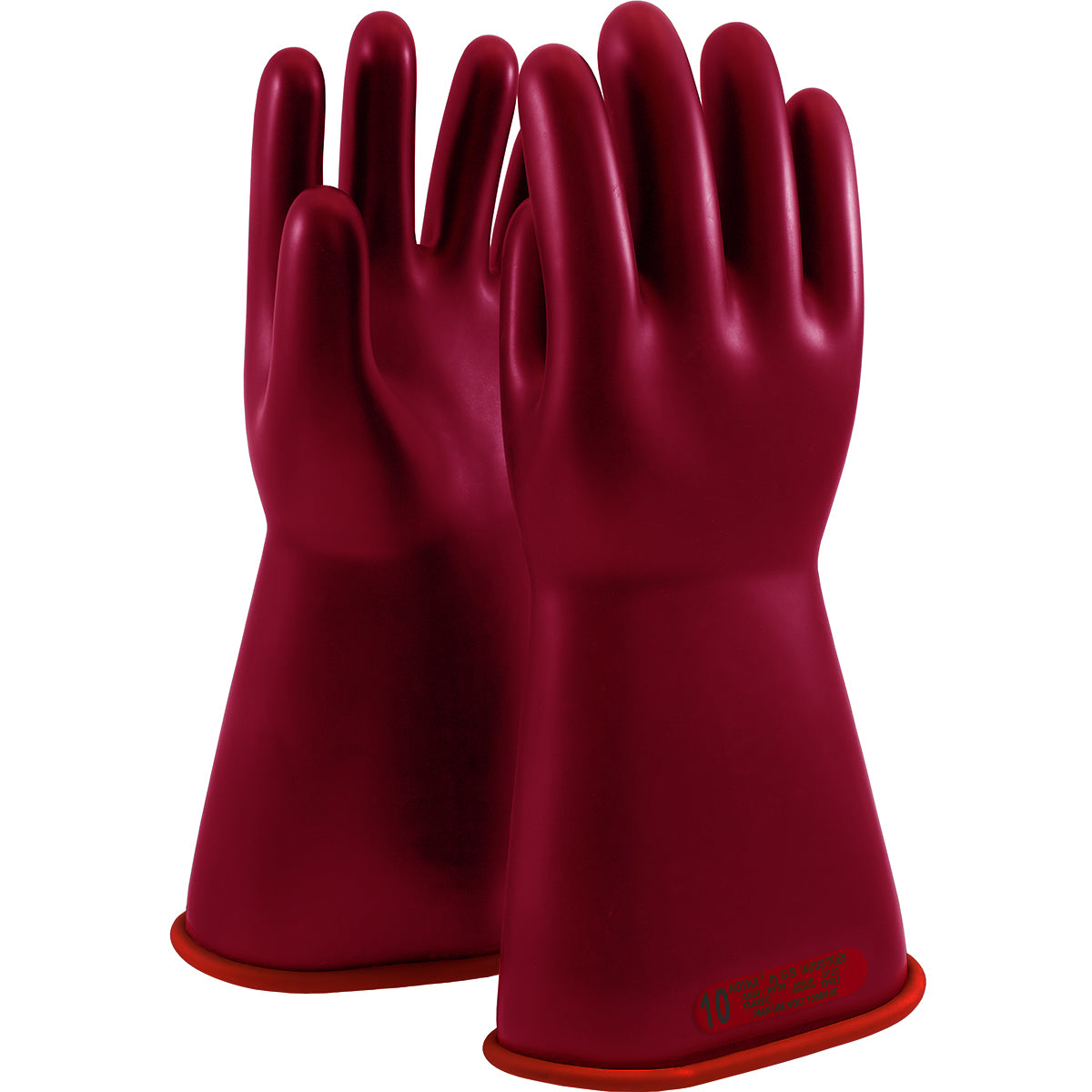NOVAX Class 0 Rubber Insulating Glove with Straight Cuff - 14" – 9