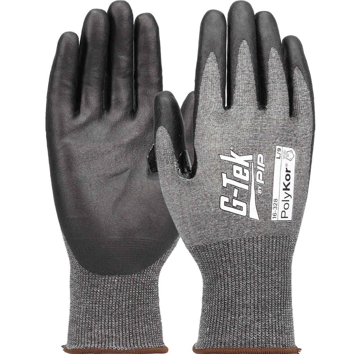 PIP Seamless Knit PolyKor® Blended Glove with Foam Nitrile Coated Grip on Palm & Fingers - Touchscreen