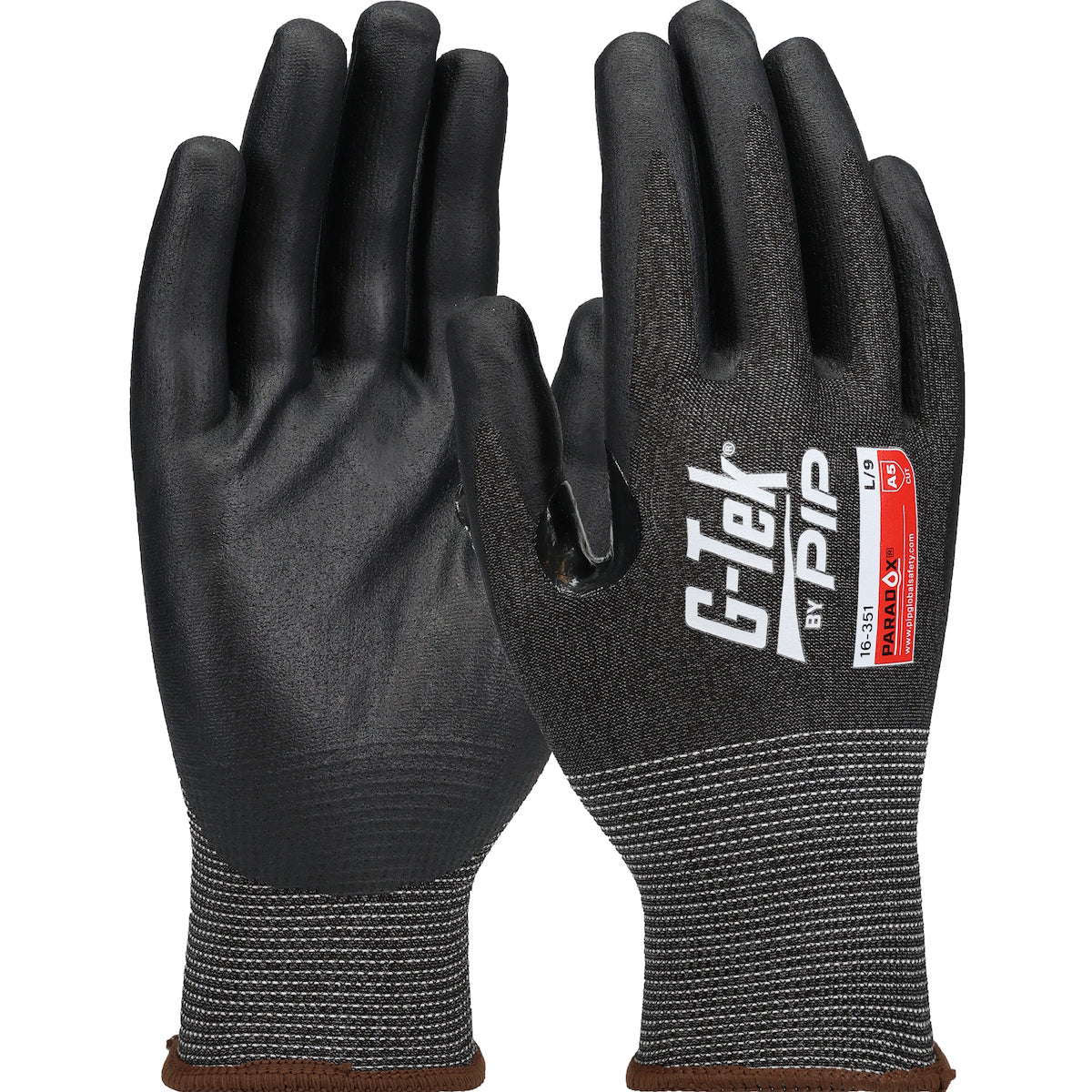 PIP Seamless Knit PolyKor® Blended Glove with Foam Nitrile Coated Grip on Palm &amp; Fingers - 21 Gauge - Touchscreen