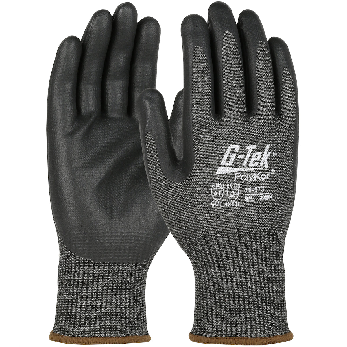 PIP Seamless Knit A7 PolyKor® Blended Glove with Foam Nitrile Coated Grip on Palm & Fingers