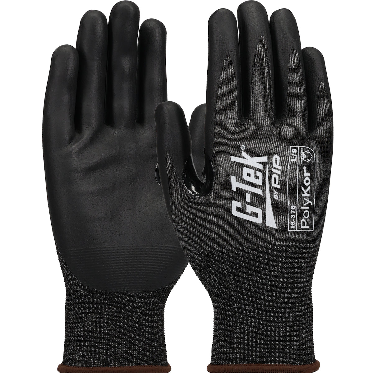 PIP Seamless Knit A7 PolyKor® X7™ Blended Glove with Foam Nitrile Coated Grip on Palm &amp; Fingers - Touchscreen
