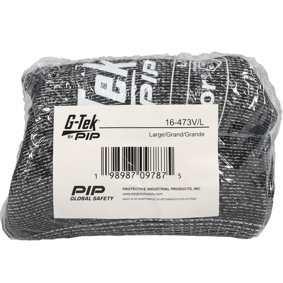 PIP Seamless Knit PolyKor® Blended Glove with Silicone Coated Flat Grip on Palm & Fingers - Vend-Ready
