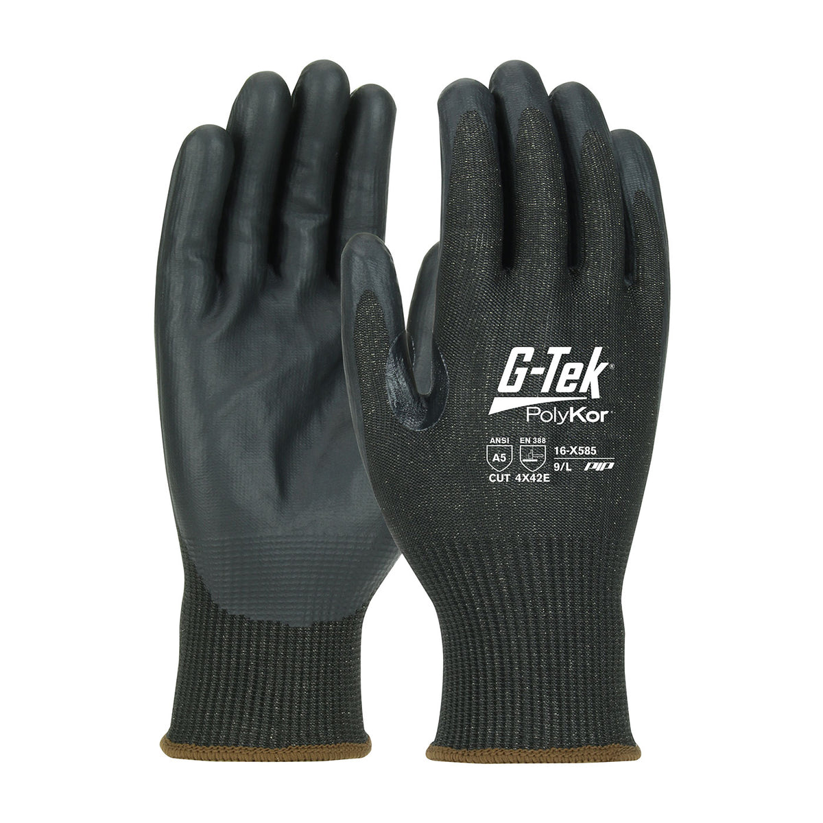 PIP Seamless Knit A5 PolyKor® Xrystal® Blended Glove with NeoFoam® Coated Grip on Palm & Fingers - Touchscreen