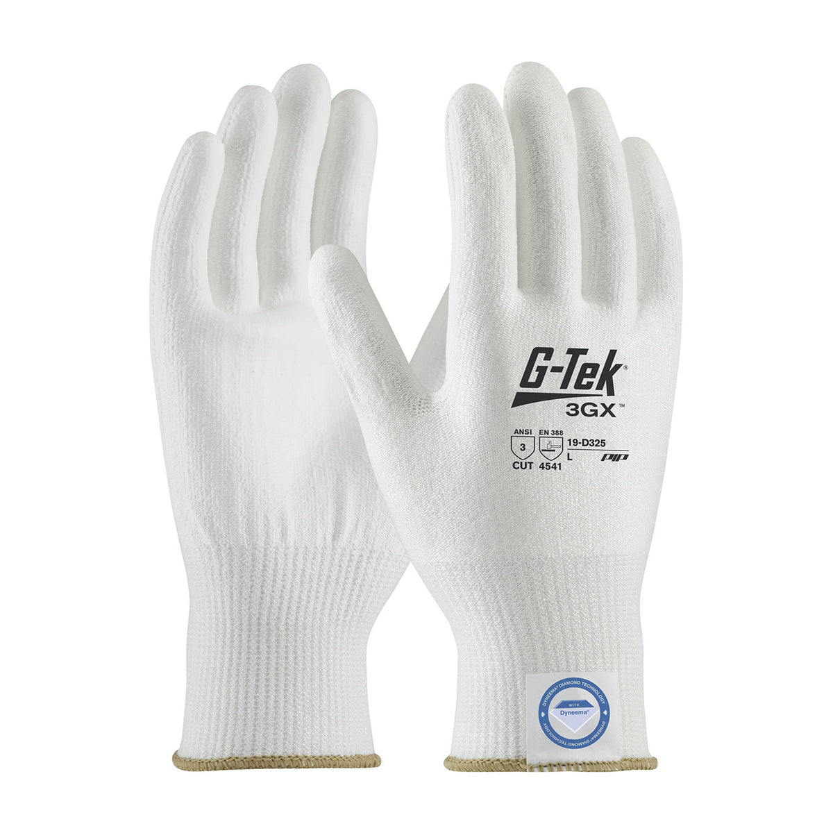 PIP Seamless Knit A3 Dyneema® Diamond Blended Glove with Polyurethane Coated Flat Grip on Palm &amp; Fingers