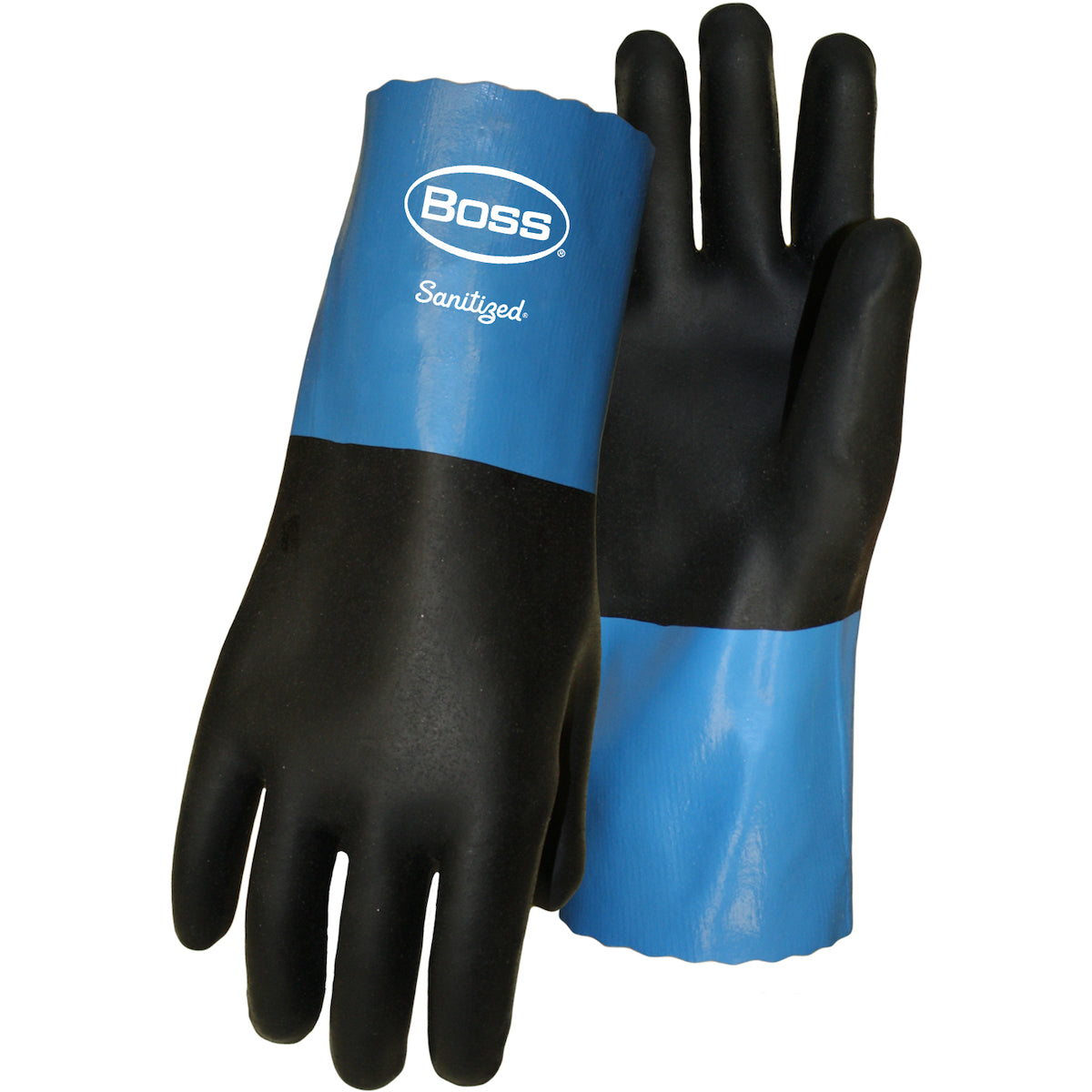 Boss Lightweight Neoprene Coating with Cotton Knit Lining and 11" Long Pinked Cuff