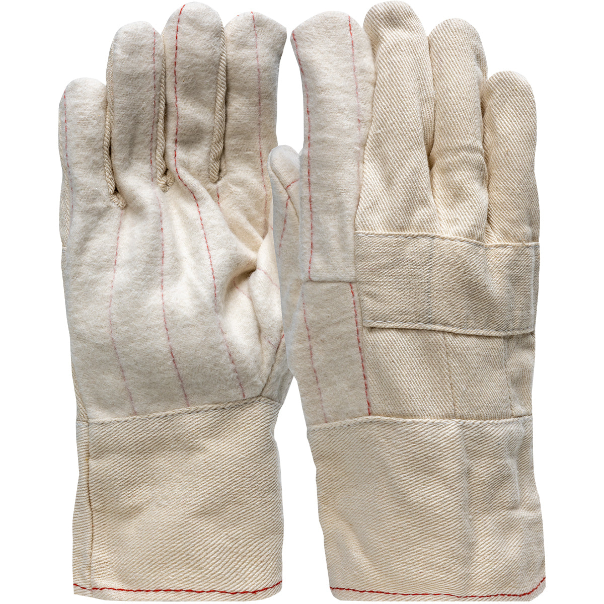 Boss 2-Ply Hot Mill Nap-Out W Band Top Cuff 10 Oz. 100% Cotton Flannel Nap-Out Palm – L