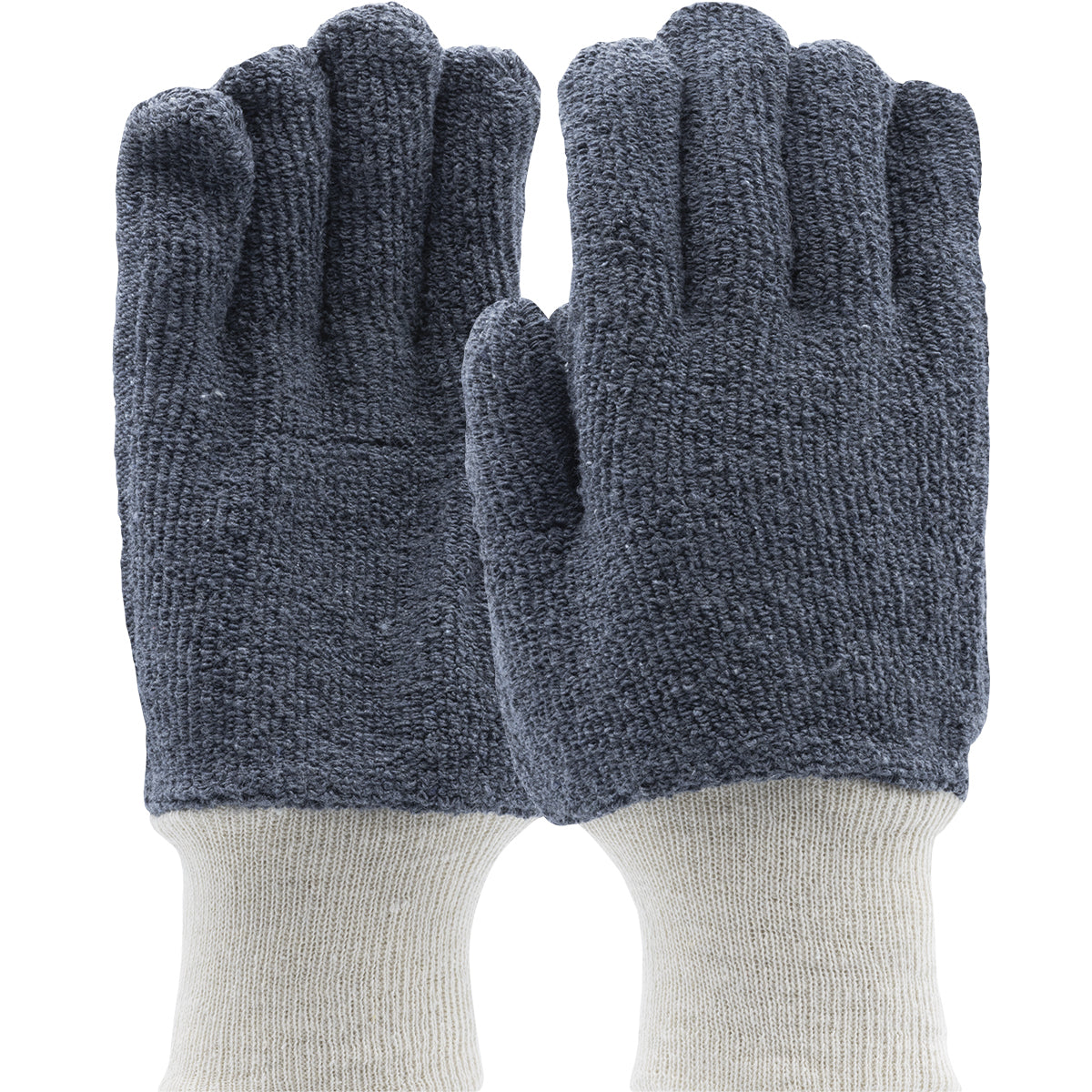 Boss Heavy Weight Terry Cloth Heat Resistant Glove - Knit Wrist – L