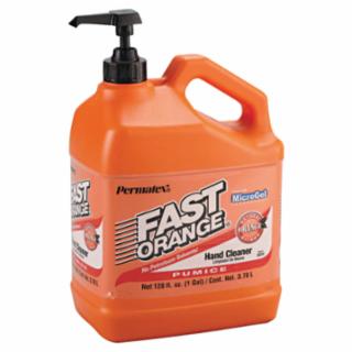 Fast Orange® Pumice Lotion Hand Cleaner, Citrus, Bottle w/Pump, 1 gal