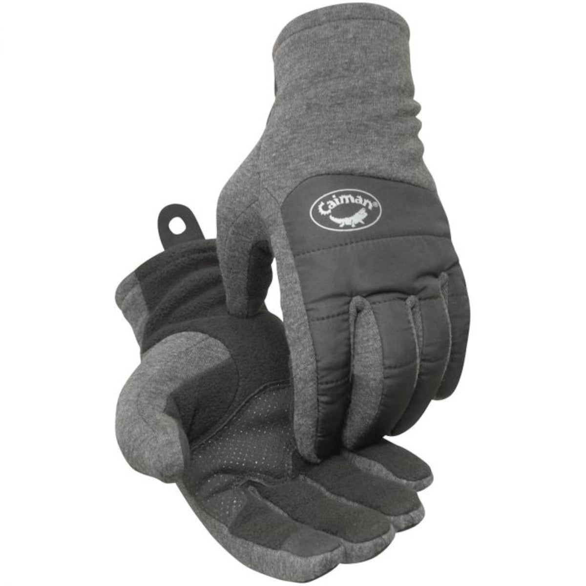 Caiman Polyester Fleece Glove with Micro-Dot Patch Grip and Thermal Lining - Touchscreen Compatible