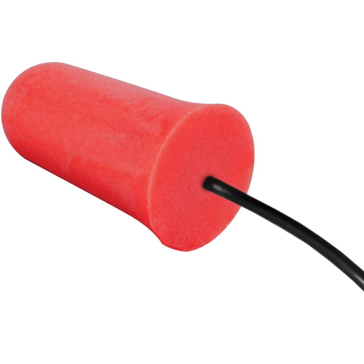 Disposable Soft Polyurethane Foam Corded Ear Plugs - NRR 33 (267-HPF910C)