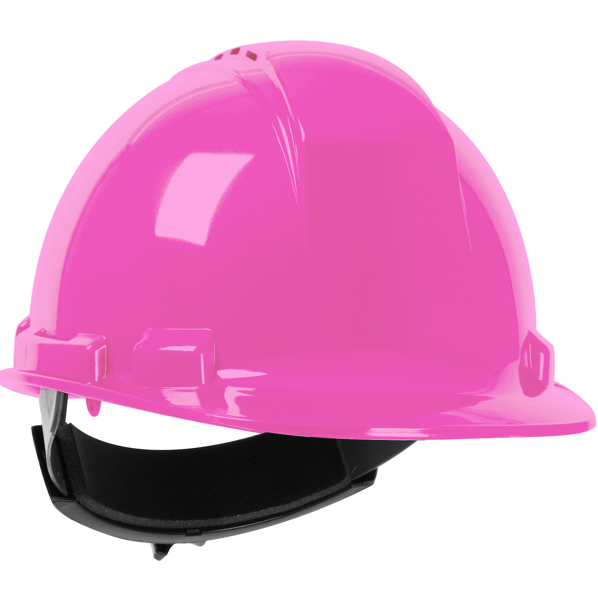 PIP Vented Cap Style Hard Hat - Ratchet - Pink