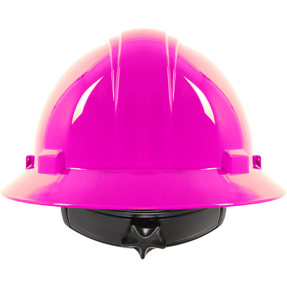 PIP Vented Full Brim Hard Hat - Ratchet - Pink
