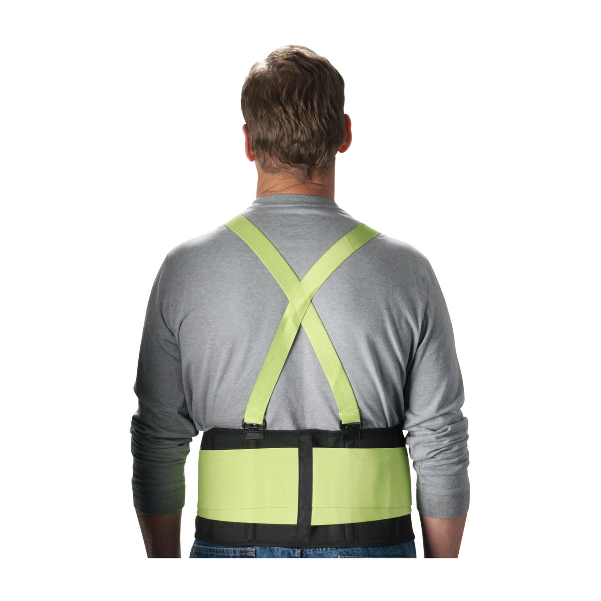 PIP High Visibility Lime Yellow Back Support Belt