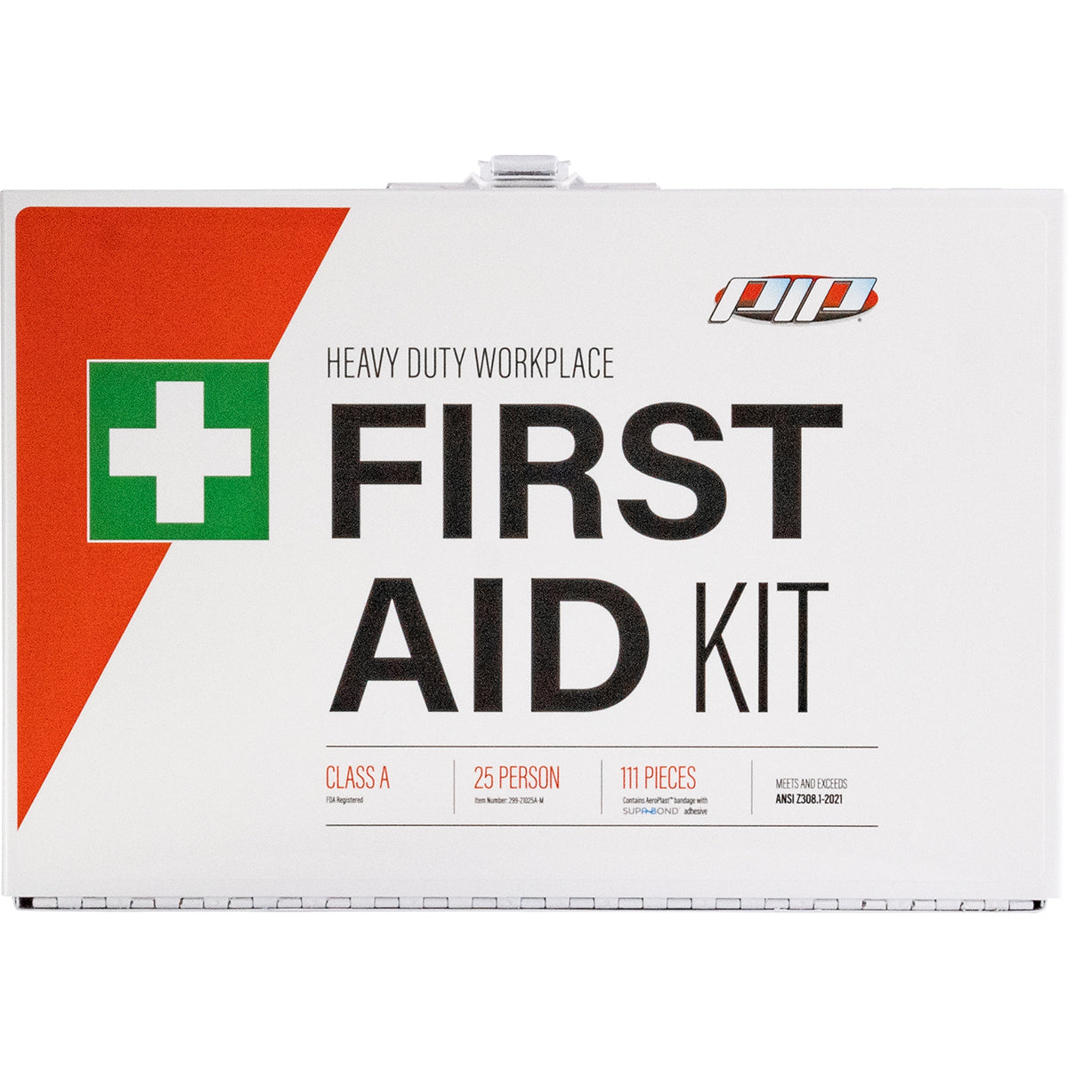 PIP ANSI Class A First Aid Kit - 25 Person