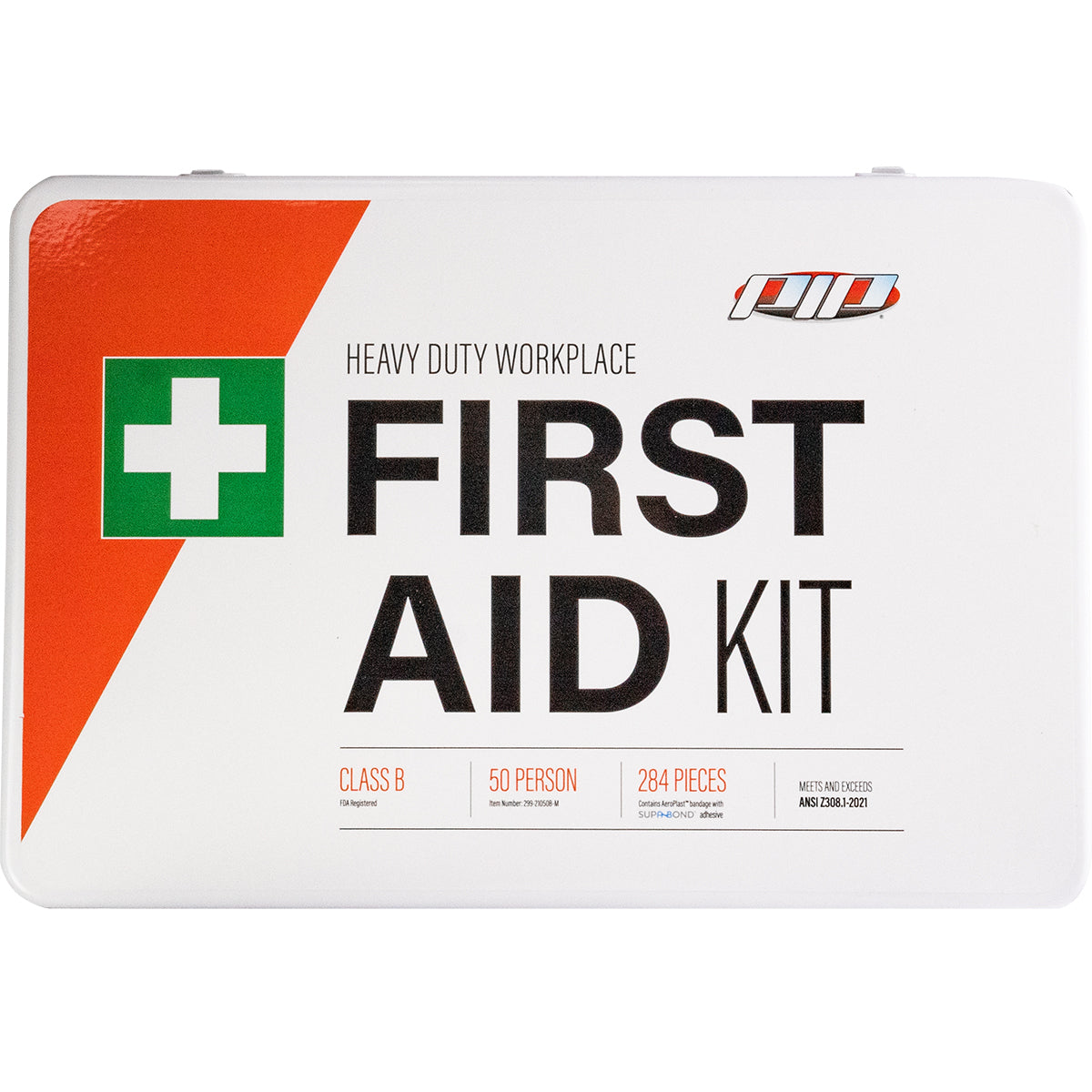 PIP ANSI Class B Metal First Aid Kit - 50 Person – Size KIT – White