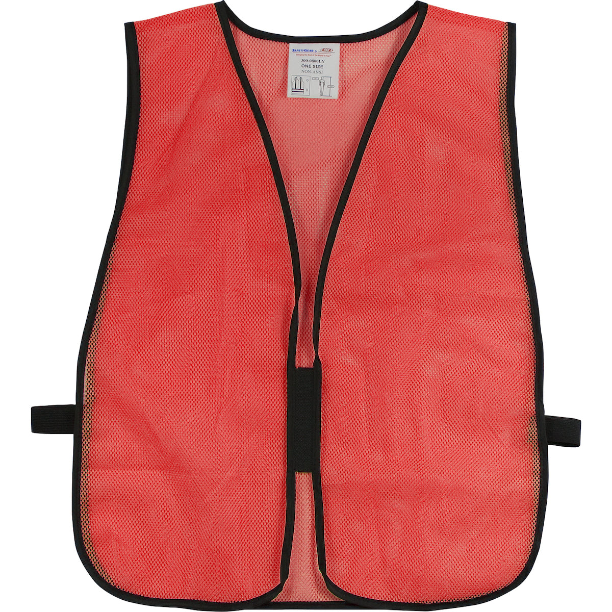 Non-ANSI Mesh Safety Vest (300-0800-BULK)