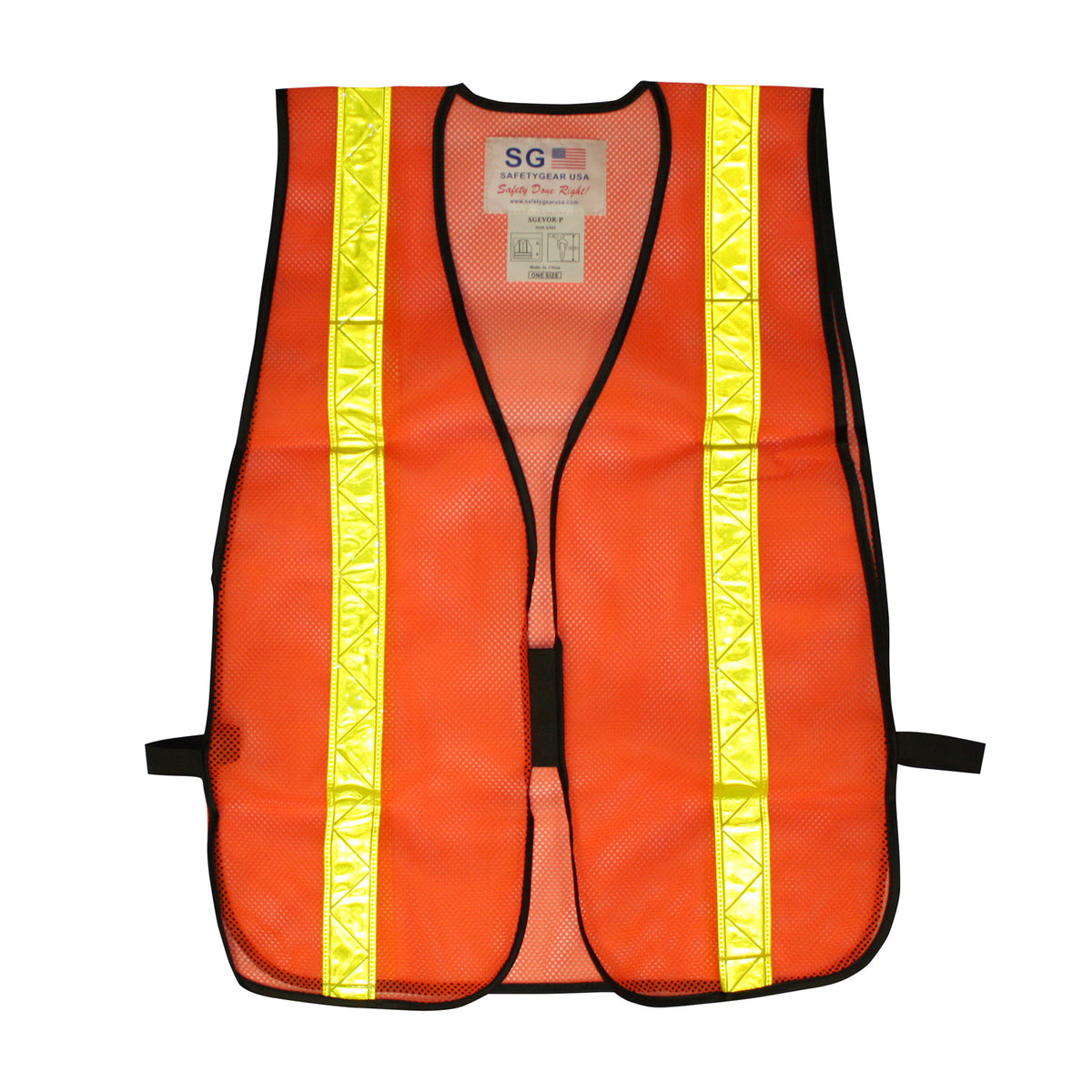 Non-ANSI Prismatic Tape Mesh Safety Vest