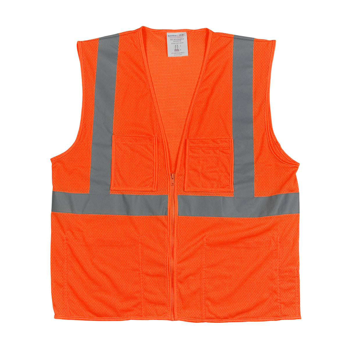 ANSI Type R Class 2 Four Pocket Value Mesh Vest