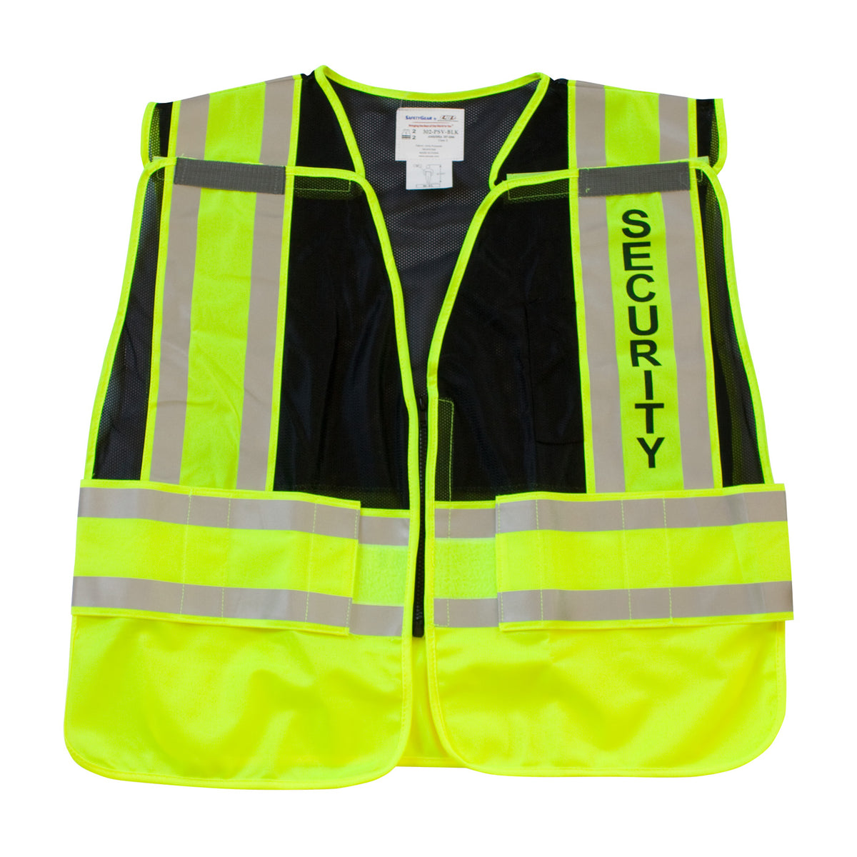 ANSI Type P Class 2 Public Safety Vest - SECURITY Logo