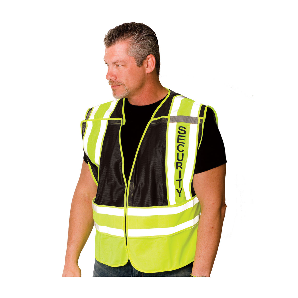 ANSI Type P Class 2 Public Safety Vest - SECURITY Logo