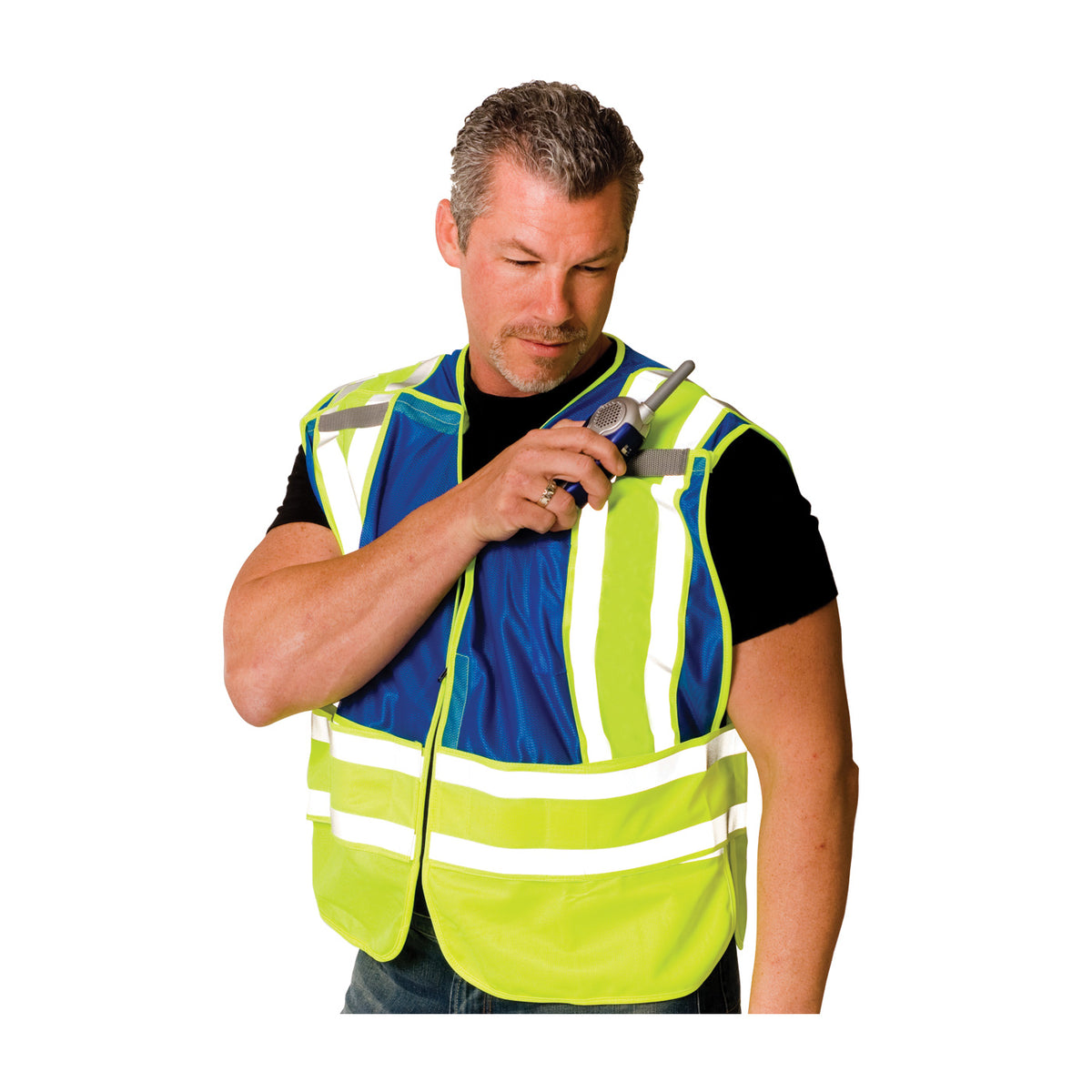 ANSI Type P Class 2 Public Safety Vest (302-PSV-BLU-NL)