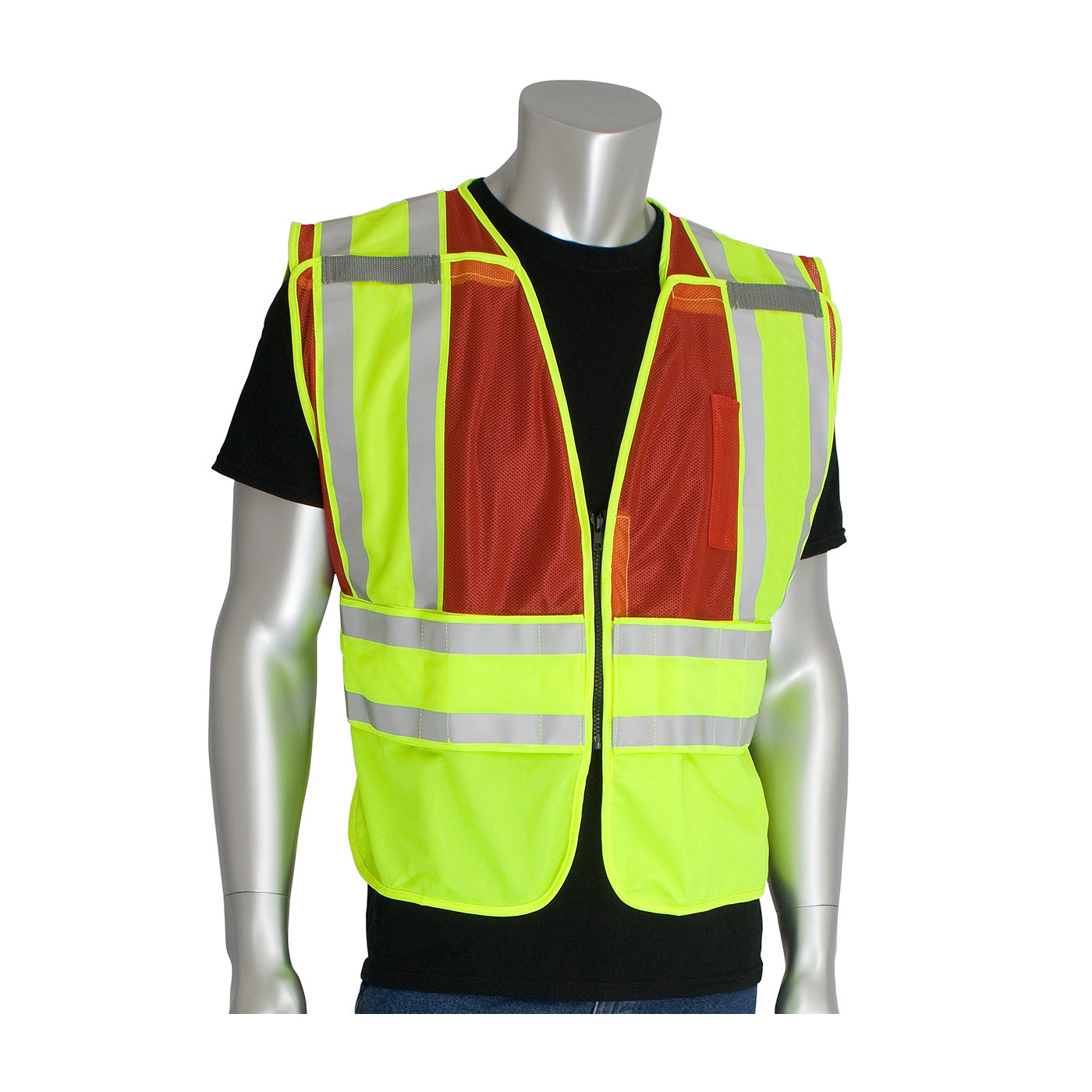 ANSI Type P Class 2 Public Safety Vest (302-PSV-RED-NL)