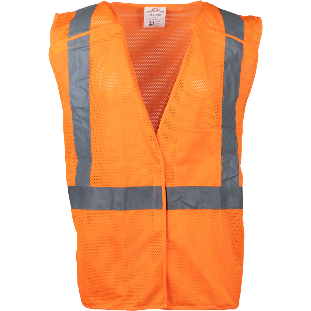 ANSI Type R Class 2 Dual Sized Value Mesh Breakaway Vest