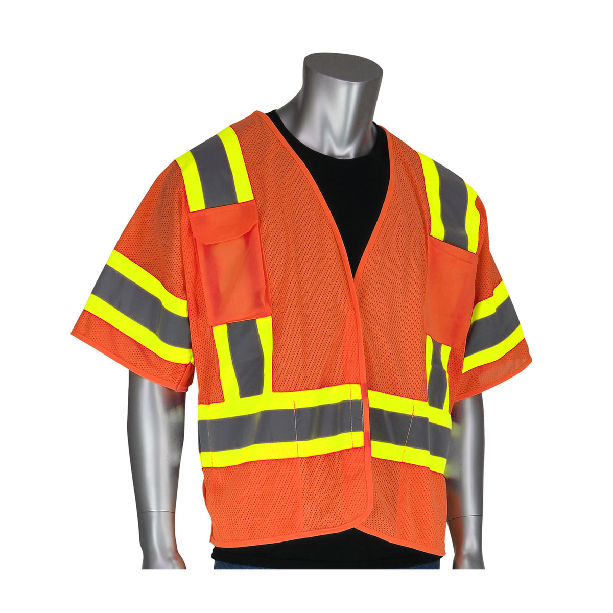 ANSI Type R Class 3 Two-Tone Breakaway Vest