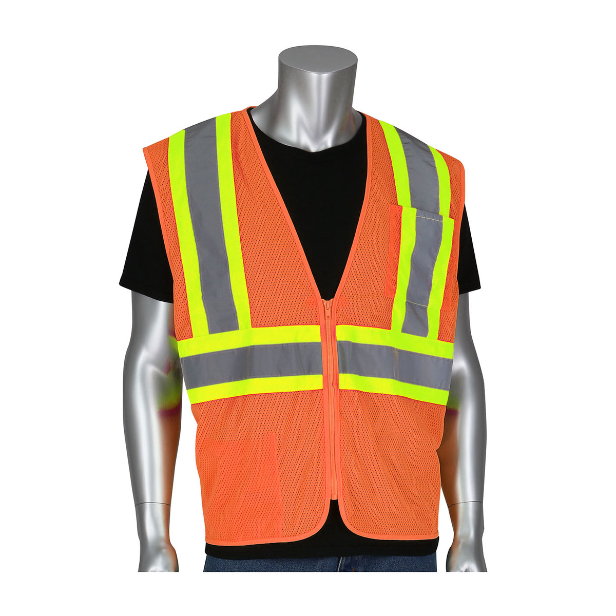 ANSI Type R Class 2 Self-Extinguishing Value Mesh Vest