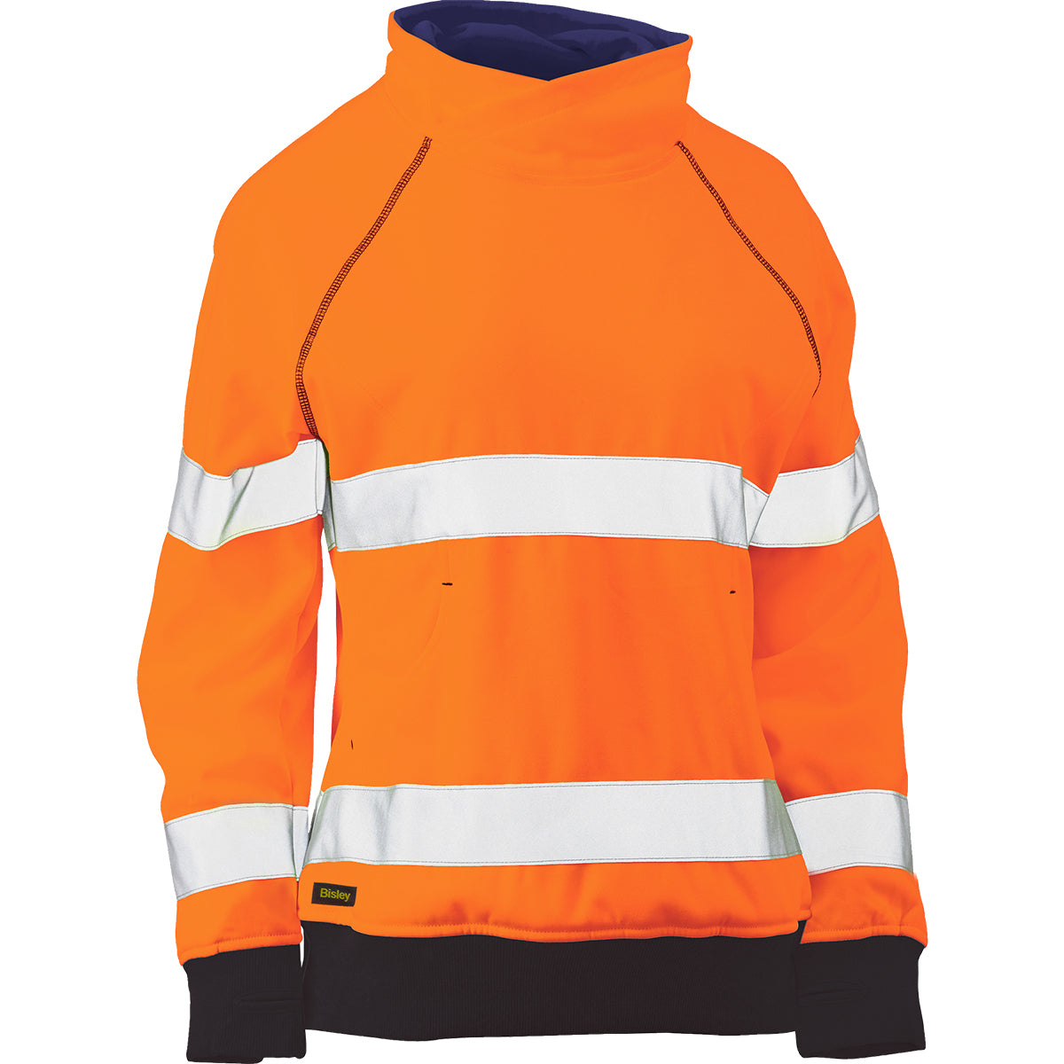 Bisley® ANSI Type R Class 2 Women's Contoured Fleece Pullover Sweatshirt
