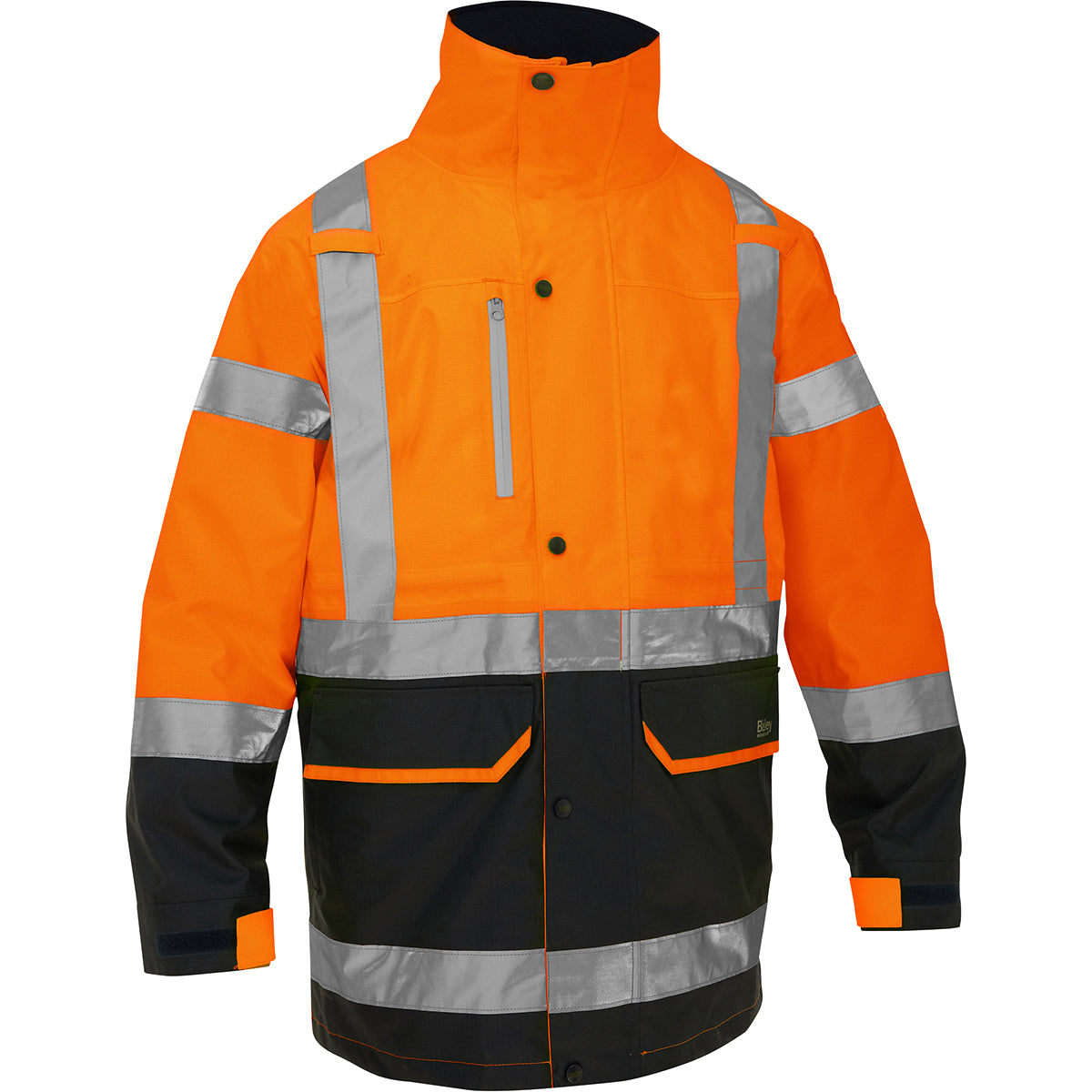 Bisley® 5-in-1 Class 3 Ripstop Jacket with Zip-Out Class 2 Inner Jacket