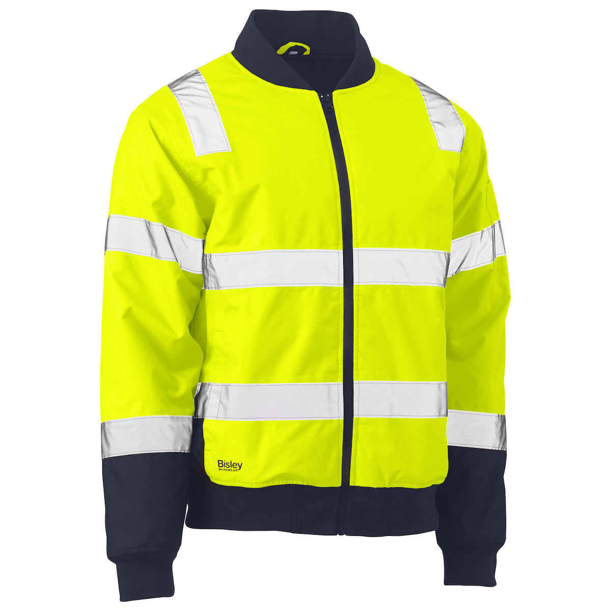 Bisley ANSI Type R Class 3 Bomber Jacket with Built-In Padded Lining