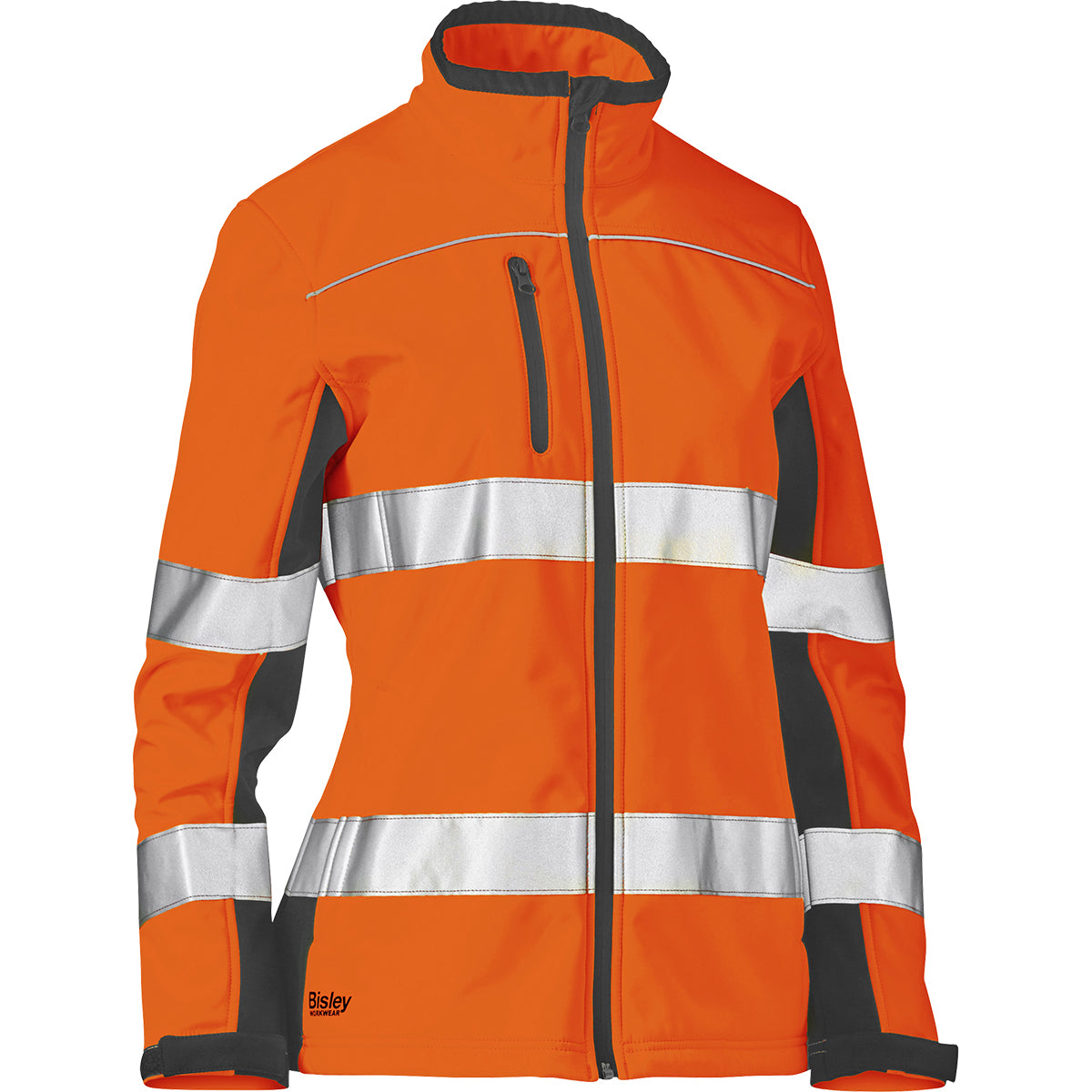 Bisley ANSI Type R Class 2 Women's Contoured Softshell Jacket