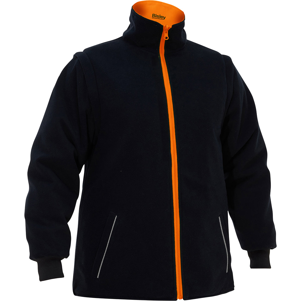 Bisley® ANSI Type R Class 3 Women's 5-in-1 Jacket with Navy Bottom