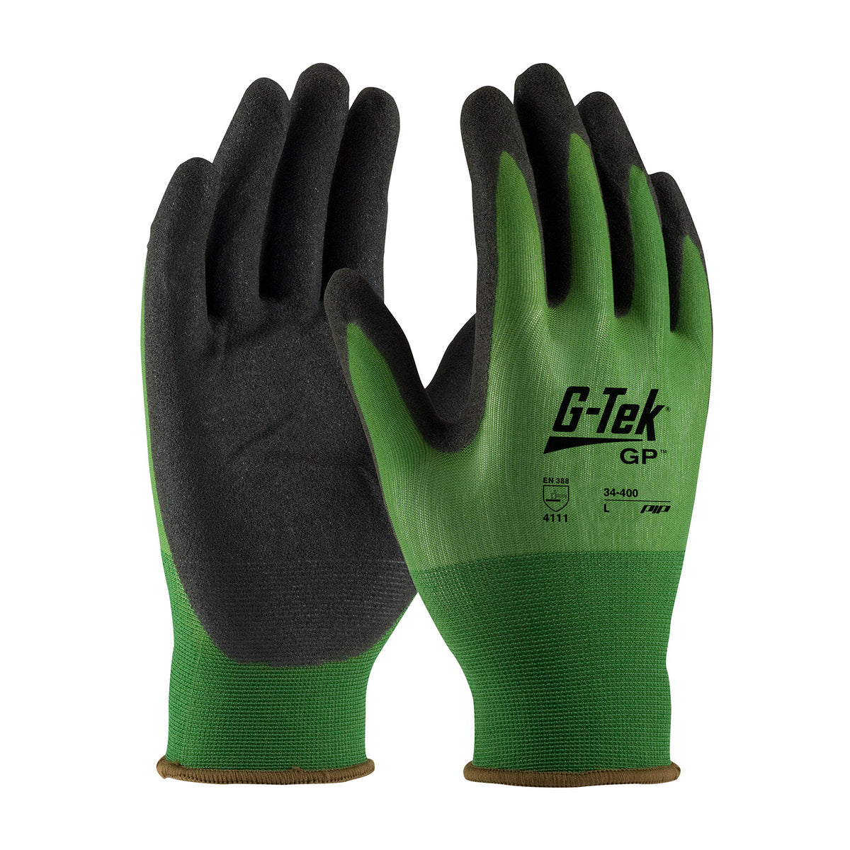 PIP Seamless Knit Nylon Glove with Nitrile Coated MicroSurface Grip on Palm & Fingers - 18 Gauge - Touchscreen
