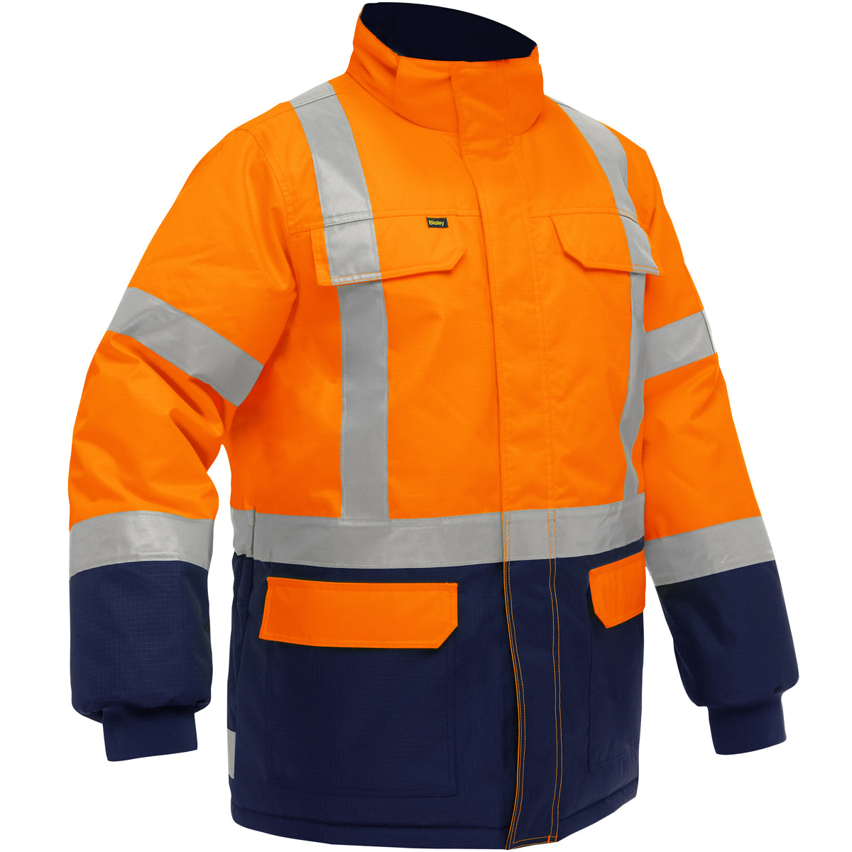 Bisley ANSI Type R Class 3 Jacket with Navy Bottom and X-Back