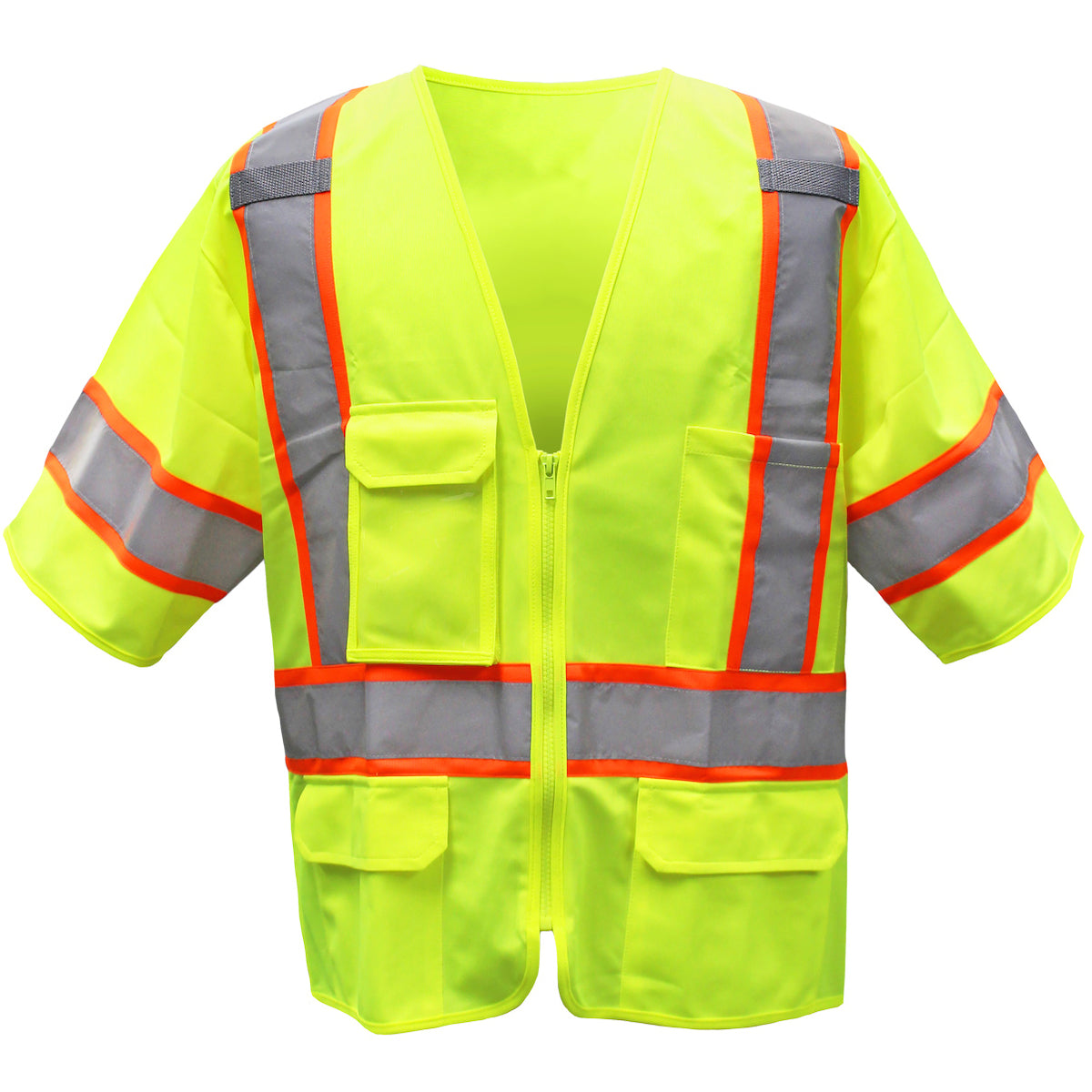 ANSI Type R Class 3 Two-Tone Vest - Solid Polyester (3PPN9300)