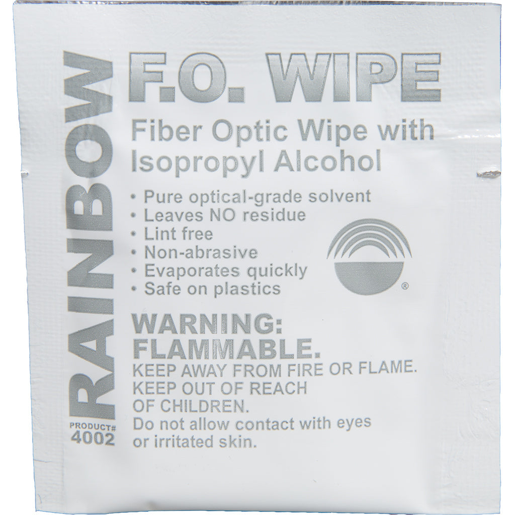 Fiber Optic Cleaning Wipe (Pre-Moistened)