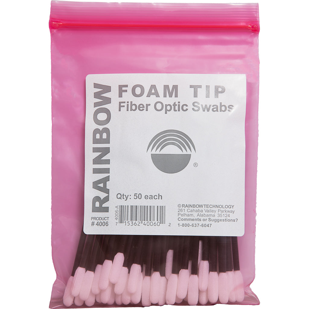 Fiber Optic Cleaning Swab (Foam Tip)