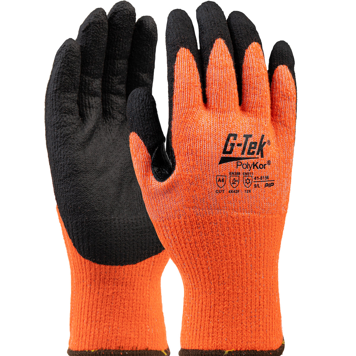 PIP Seamless Knit Single-Layer PolyKor® / Acrylic Blended Glove with Foam Nitrile Coated Grip on Palm & Fingers